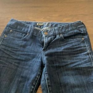 Express 4S dark denim jeans